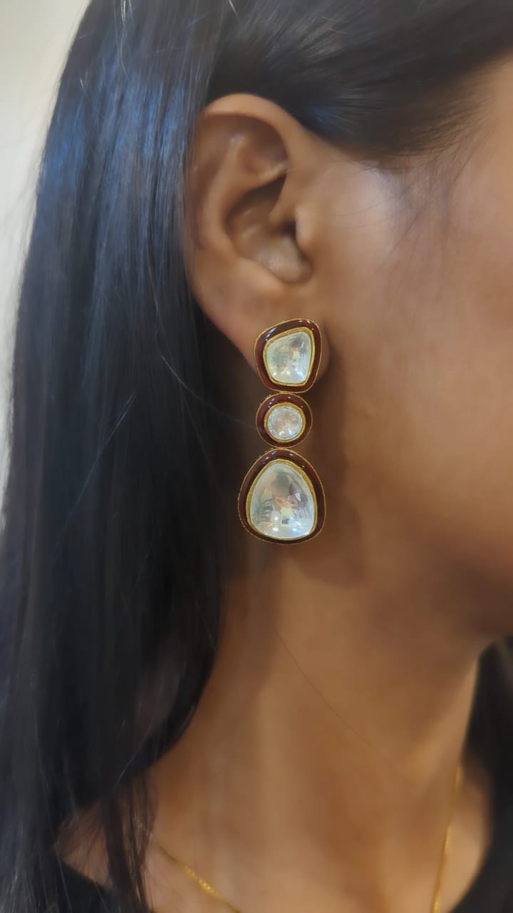 Apeksha Polki Earrings