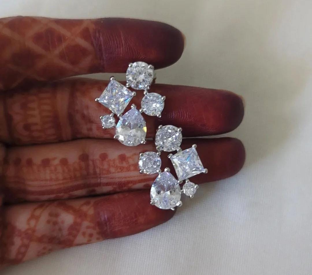 Honey Diamond Studs
