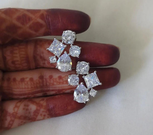 Honey Diamond Studs
