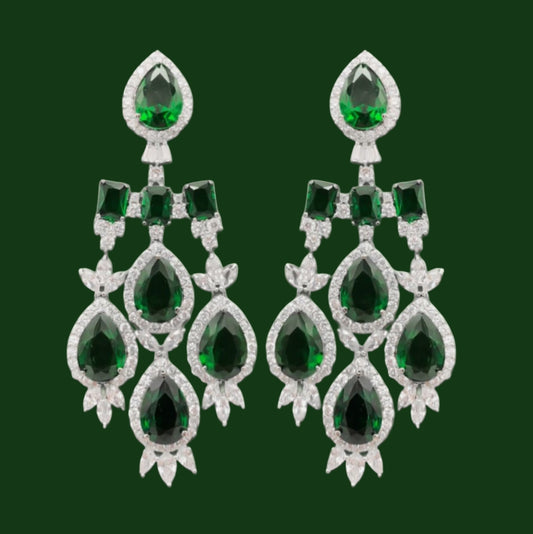 Sumitra Emerald Earrings