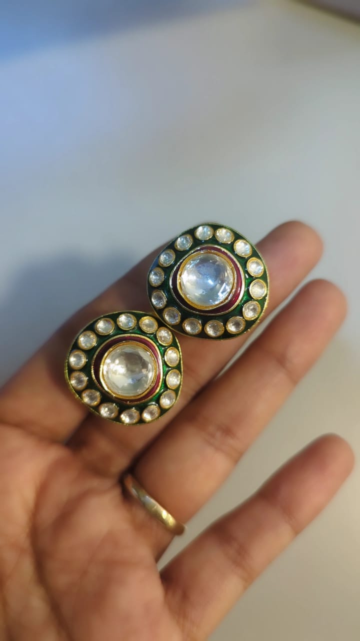 Priya Polki Studs