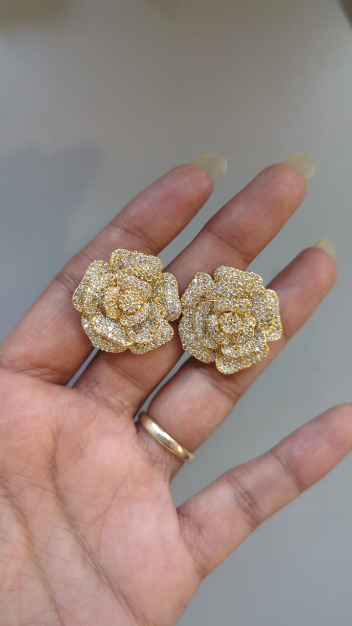 Rose Earrings