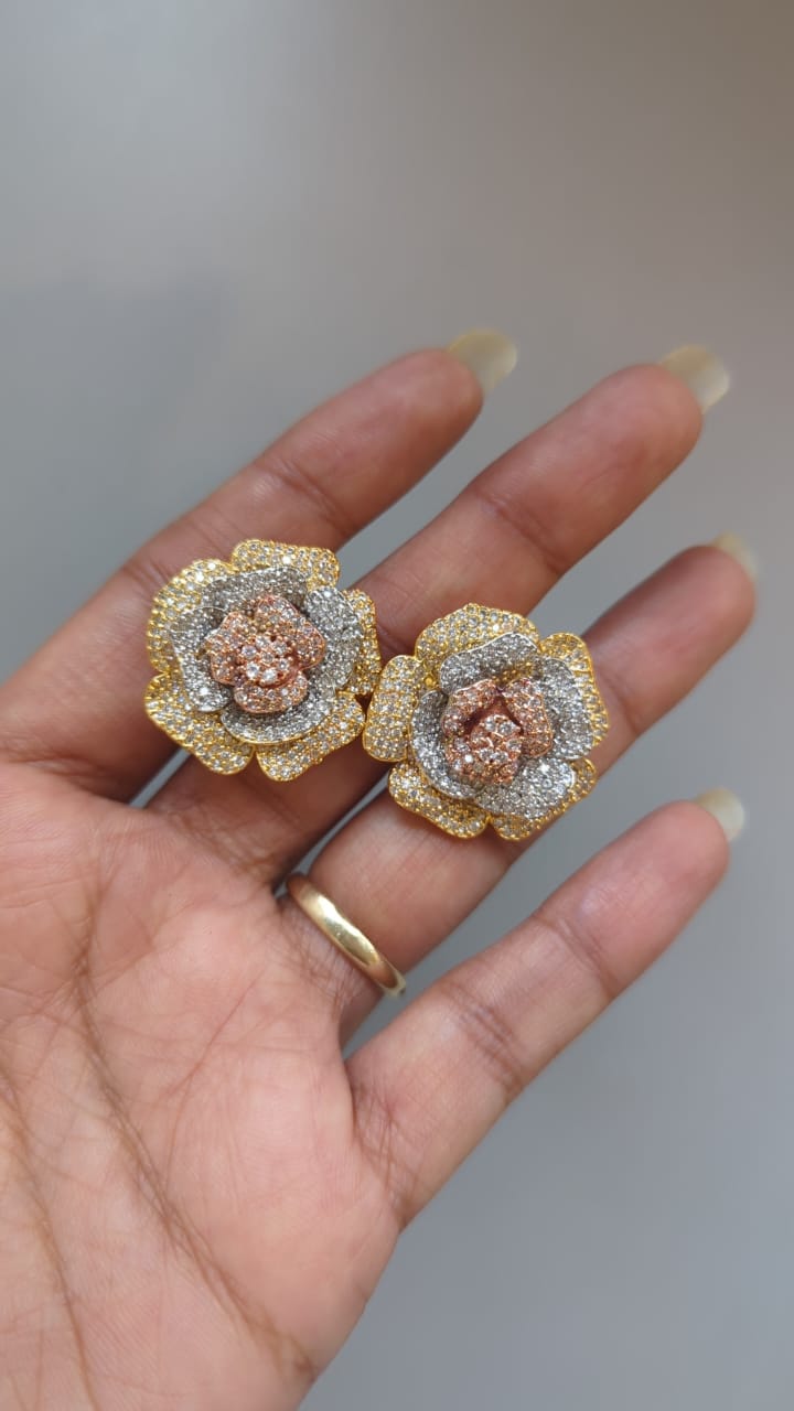 Rose Earrings