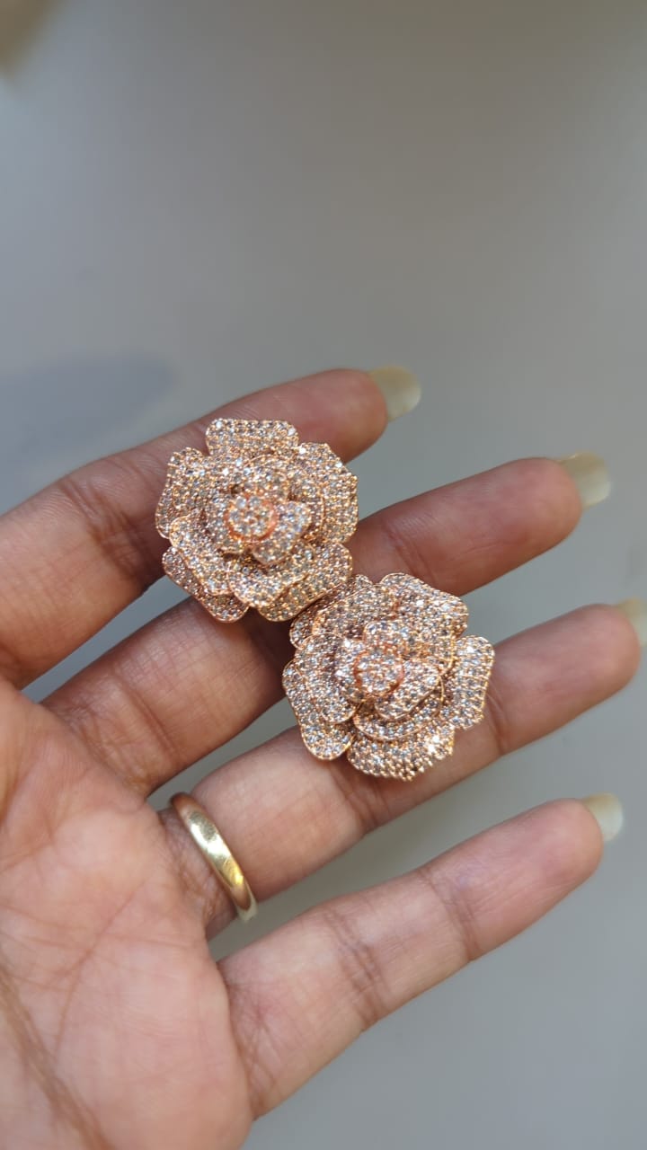 Rose Earrings