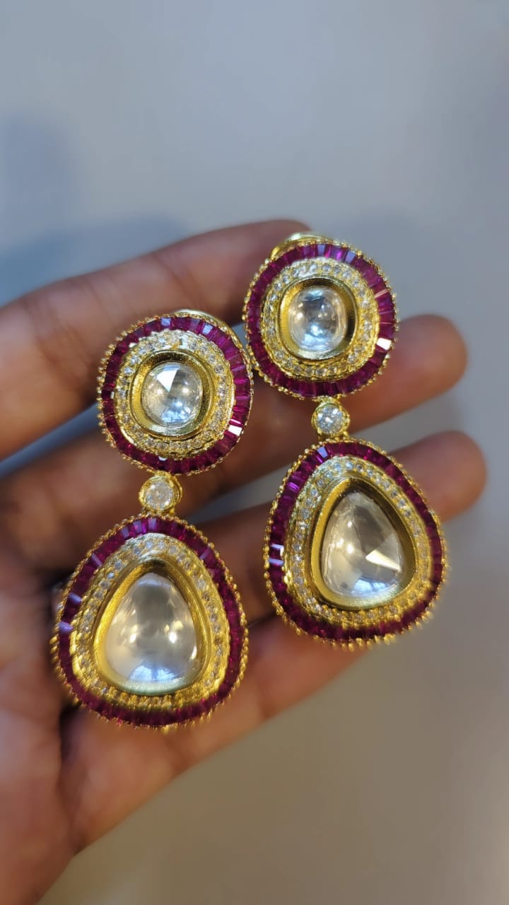 Ruchika Polki Earrings