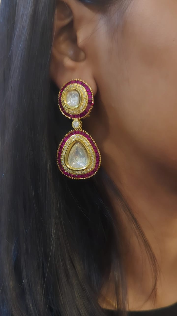 Ruchika Polki Earrings