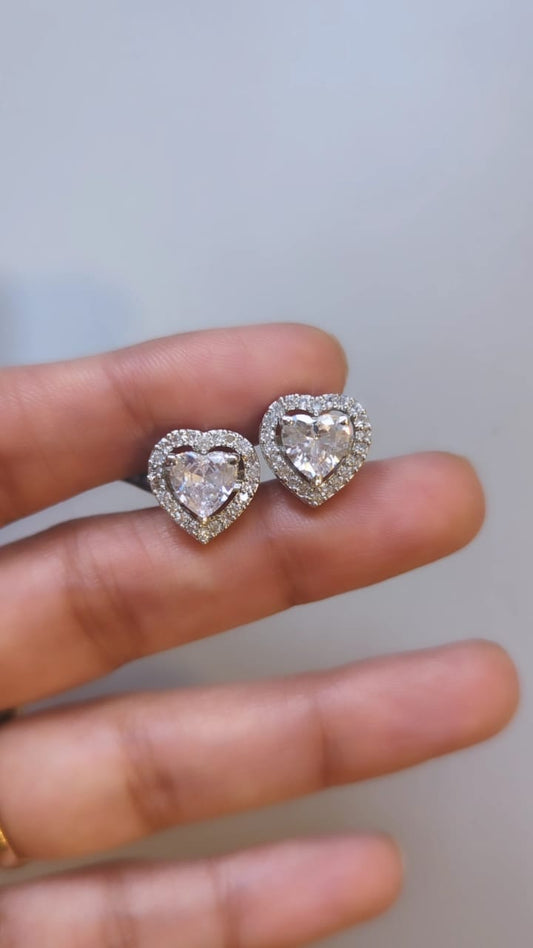 Sukriti Heart Studs