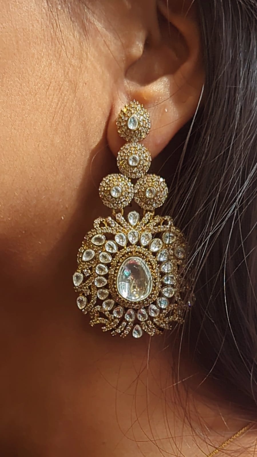Vrushali Jadau Earrings