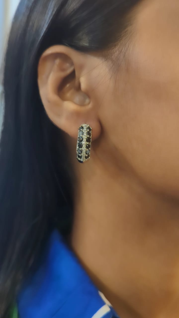 Starry Diamond Huggies