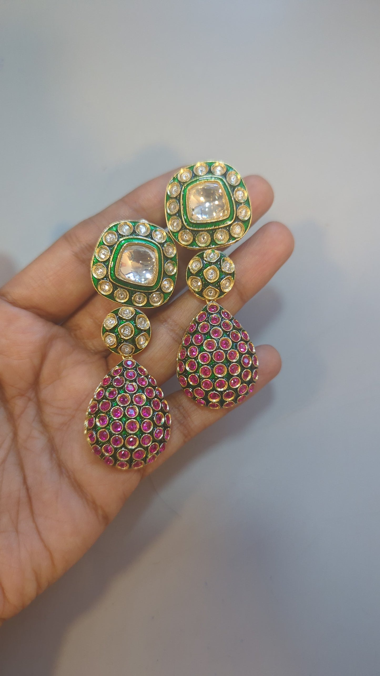 Pranaya Polki Earrings