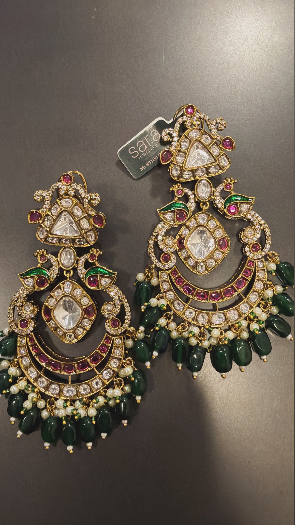 Sheeba Polki Chandbali
