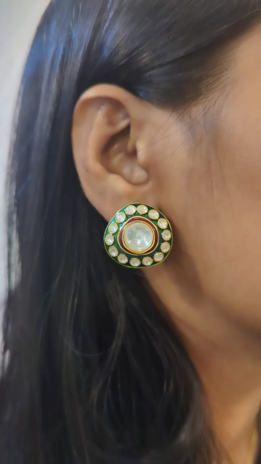 Priya Polki Studs