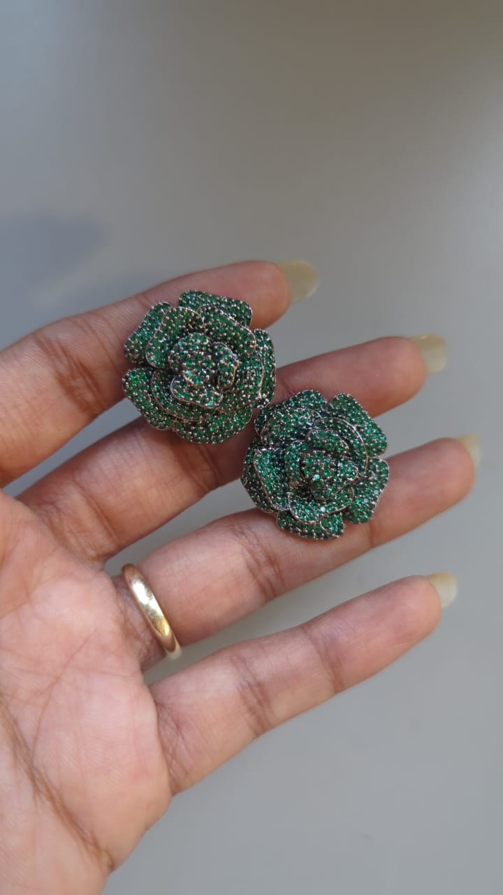 Rose Earrings