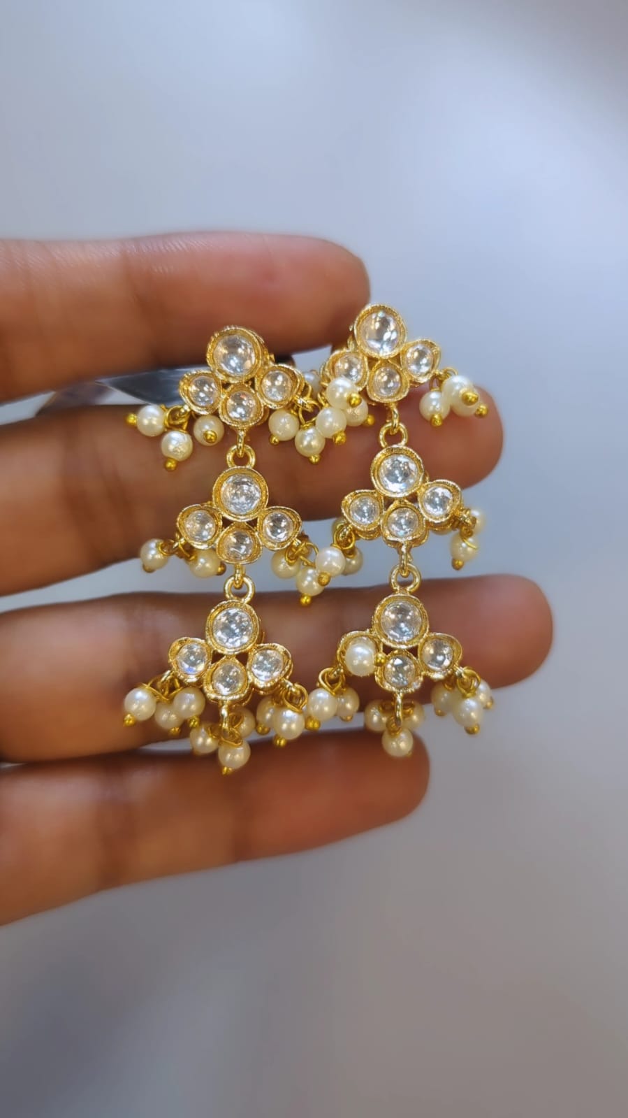 Shabnam Polki Earrings