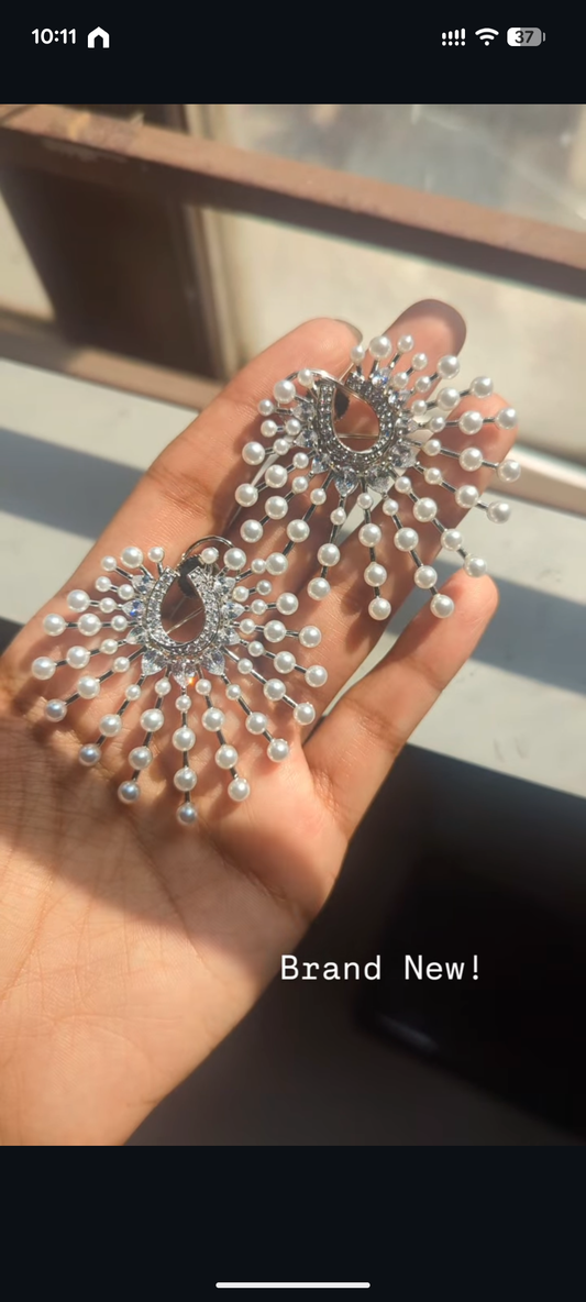Kadambari Pearl Earrings