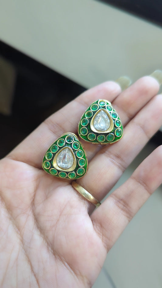 Kanta Polki Studs